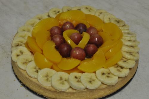 Jednoduchý piškotový dort s ovocem – Snadné recept z Česko kuchyně, hotový za 45 - 60 minut